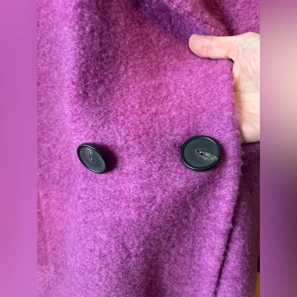 Mango wool blend oversized coat - Picture 6 of 13